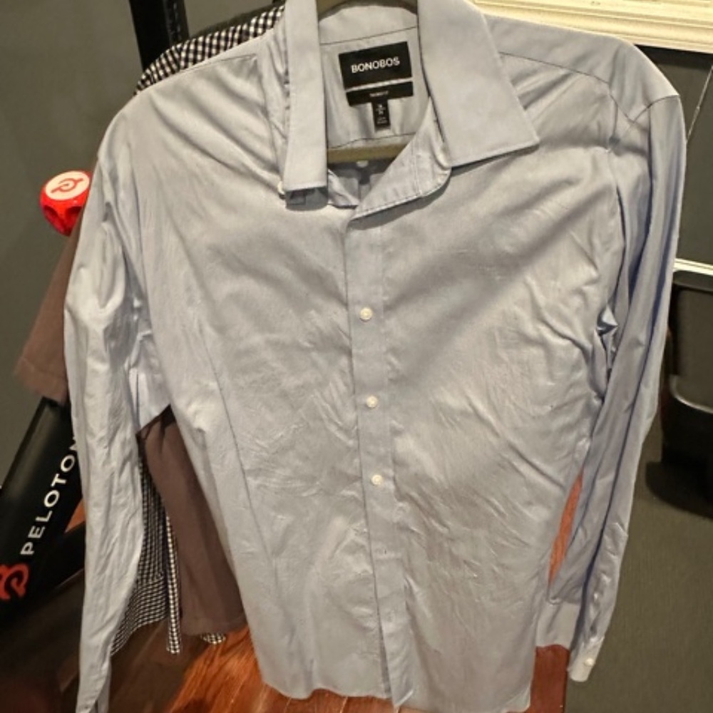 BONOBOS Men's button down long sleeved shirt